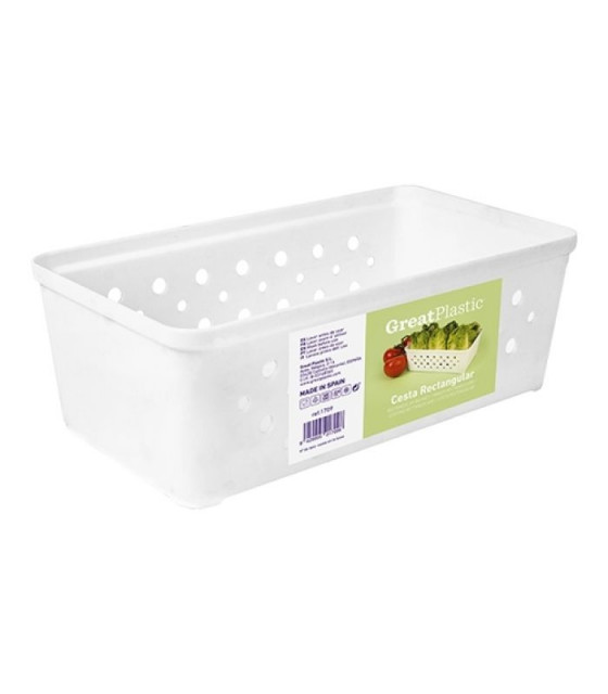 PANIER DE RANGEMENT 21.5X11.5CM GREATPLASTIC dans BOITES DE CONSERVATION