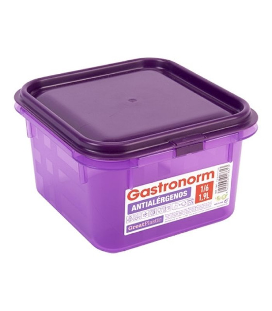 BOITE A ALIMENTS GN1/6 H100MM GREATPLASTIC dans BOITES DE CONSERVATION