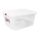 BOITE A ALIMENTS GN1/2 H150MM GREATPLASTIC