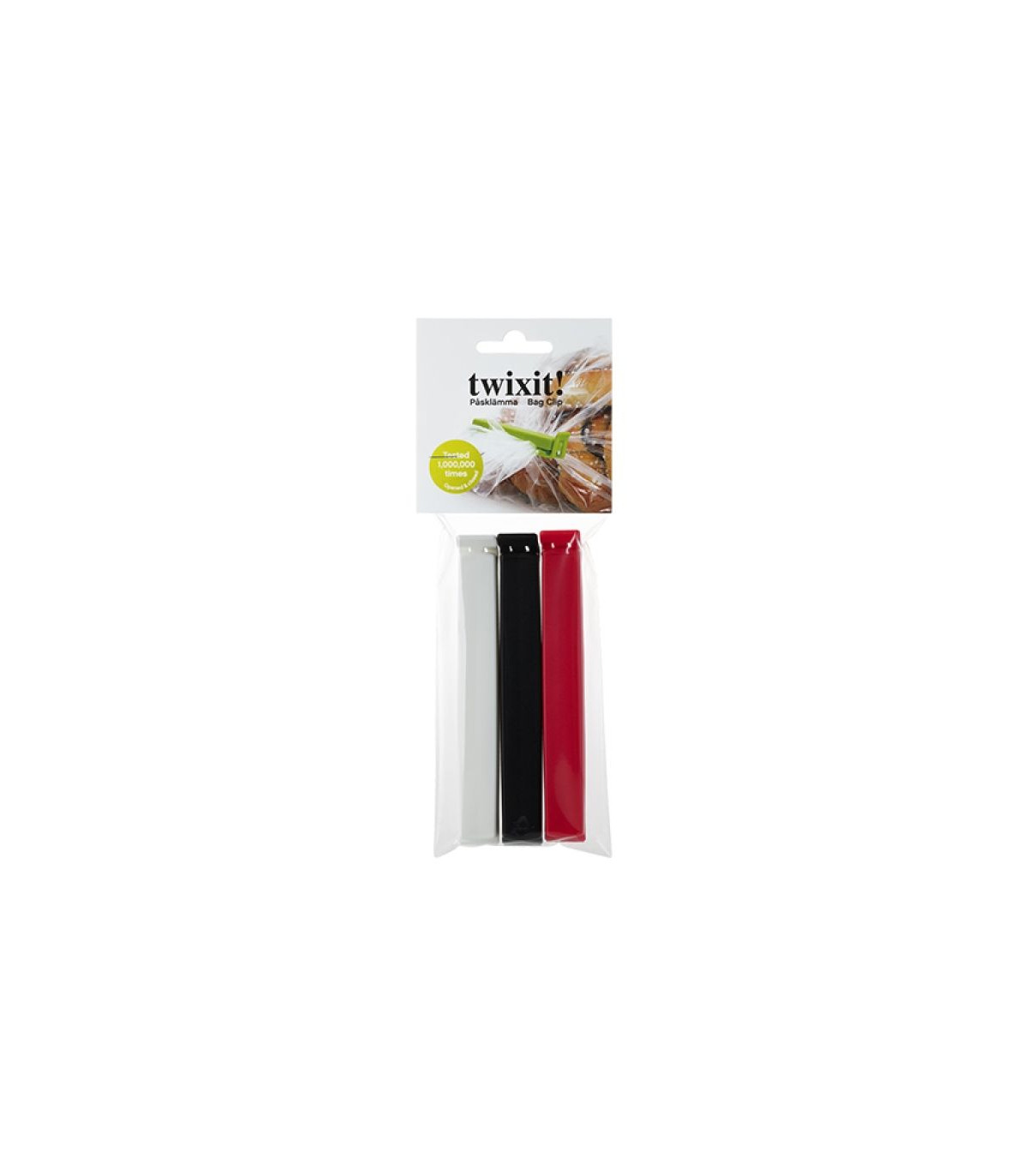 CLIPS DE SAC 14CM 3 PIECES TWIXIT dans DIVERS