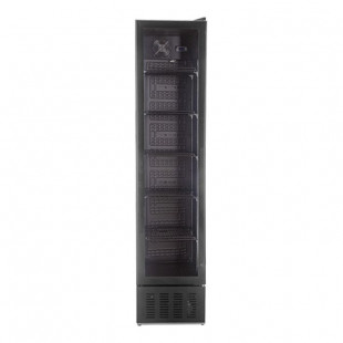 REFRIGERATEUR 160LT VITRE BLACK SLIM EXQUISIT dans FRIGOS BOISSONS