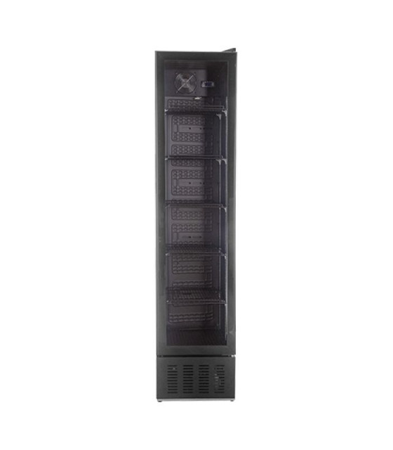 REFRIGERATEUR 160LT VITRE BLACK SLIM EXQUISIT dans FRIGOS BOISSONS