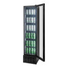 REFRIGERATEUR 160LT VITRE BLACK SLIM EXQUISIT dans FRIGOS BOISSONS