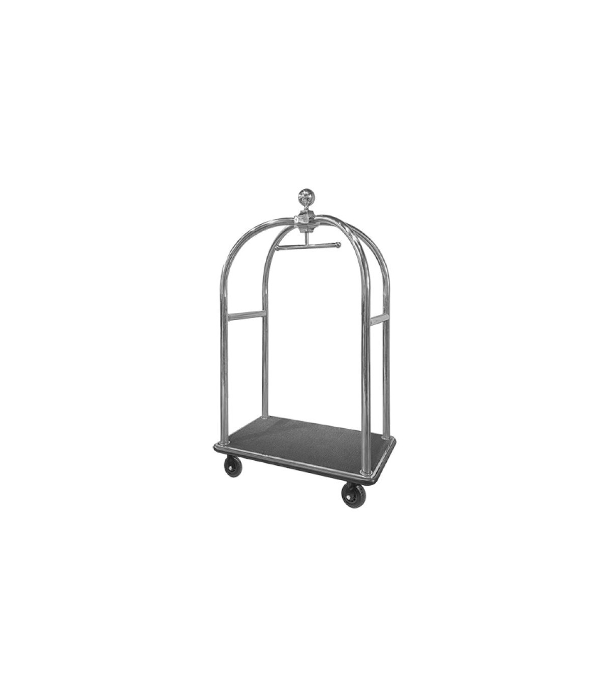 CHARIOT A BAGAGES CHROME dans CHARIOT