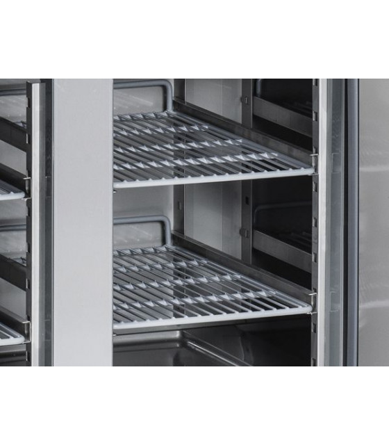 TABLE DE CONGELATION VENTILE 2 PORTES GN1/1 SUR ROUES DIVERSO dans TABLES REFRIGEREES