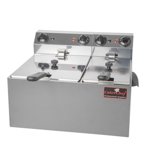 FRITEUSE ELECTRIQUE 5 + 8 LT CATERCHEF dans ELECTRIQUE