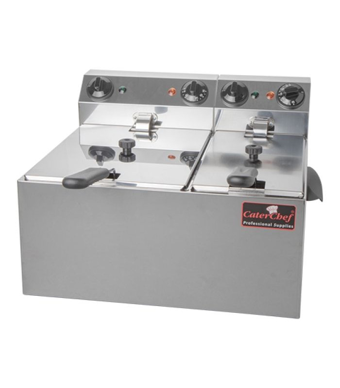 FRITEUSE ELECTRIQUE 5 + 8 LT CATERCHEF dans ELECTRIQUE