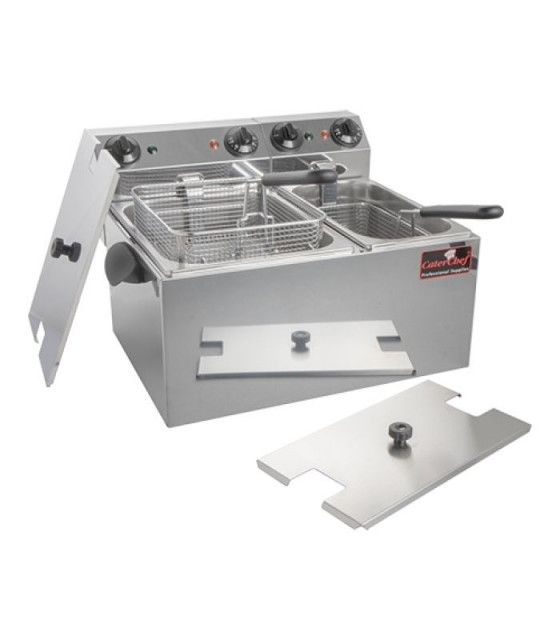 FRITEUSE ELECTRIQUE 5 + 8 LT CATERCHEF dans ELECTRIQUE