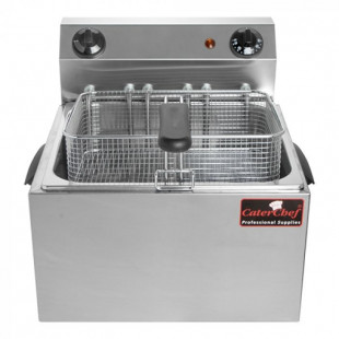 FRITEUSE ELECTRIQUE 10LT AVEC ROBINET CATERCHEF dans ELECTRIQUE