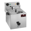 FRITEUSE ELECTRIQUE 9LT AVEC ROBINET CATERCHEF dans ELECTRIQUE