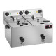 FRITEUSE ELECTRIQUE 9 + 9LT AVEC ROBINET CATERCHEF