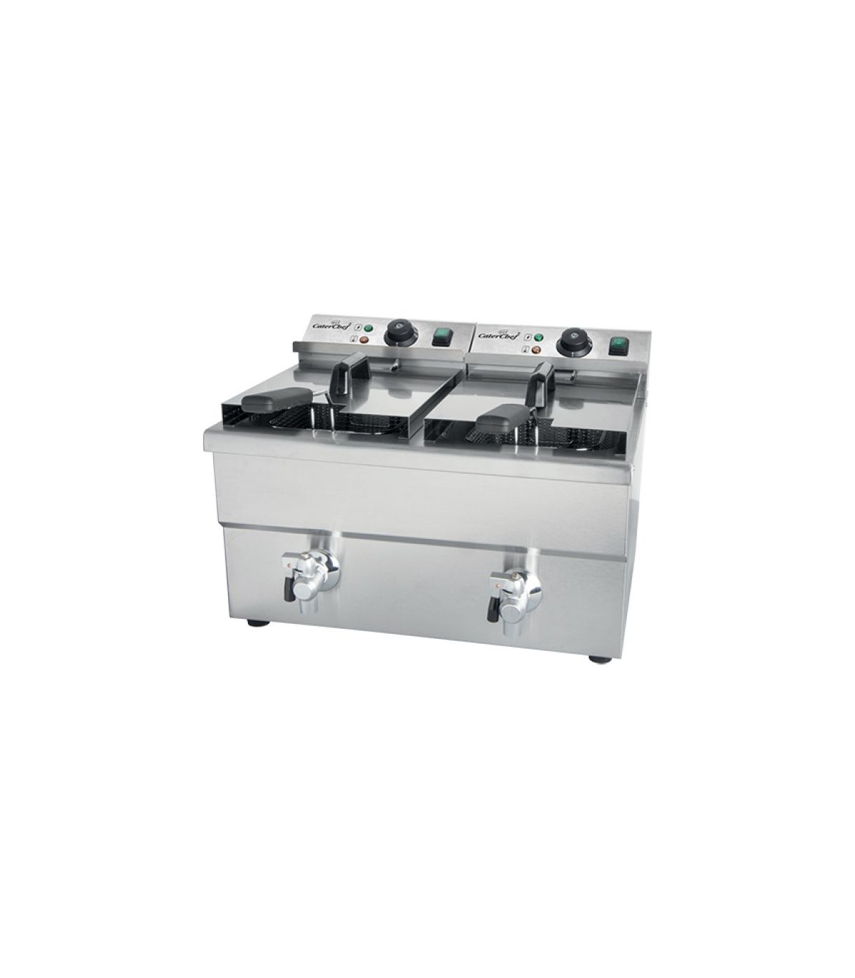 FRITEUSE ELECTRIQUE EXTRA 2*8LT CATERCHEF dans ELECTRIQUE