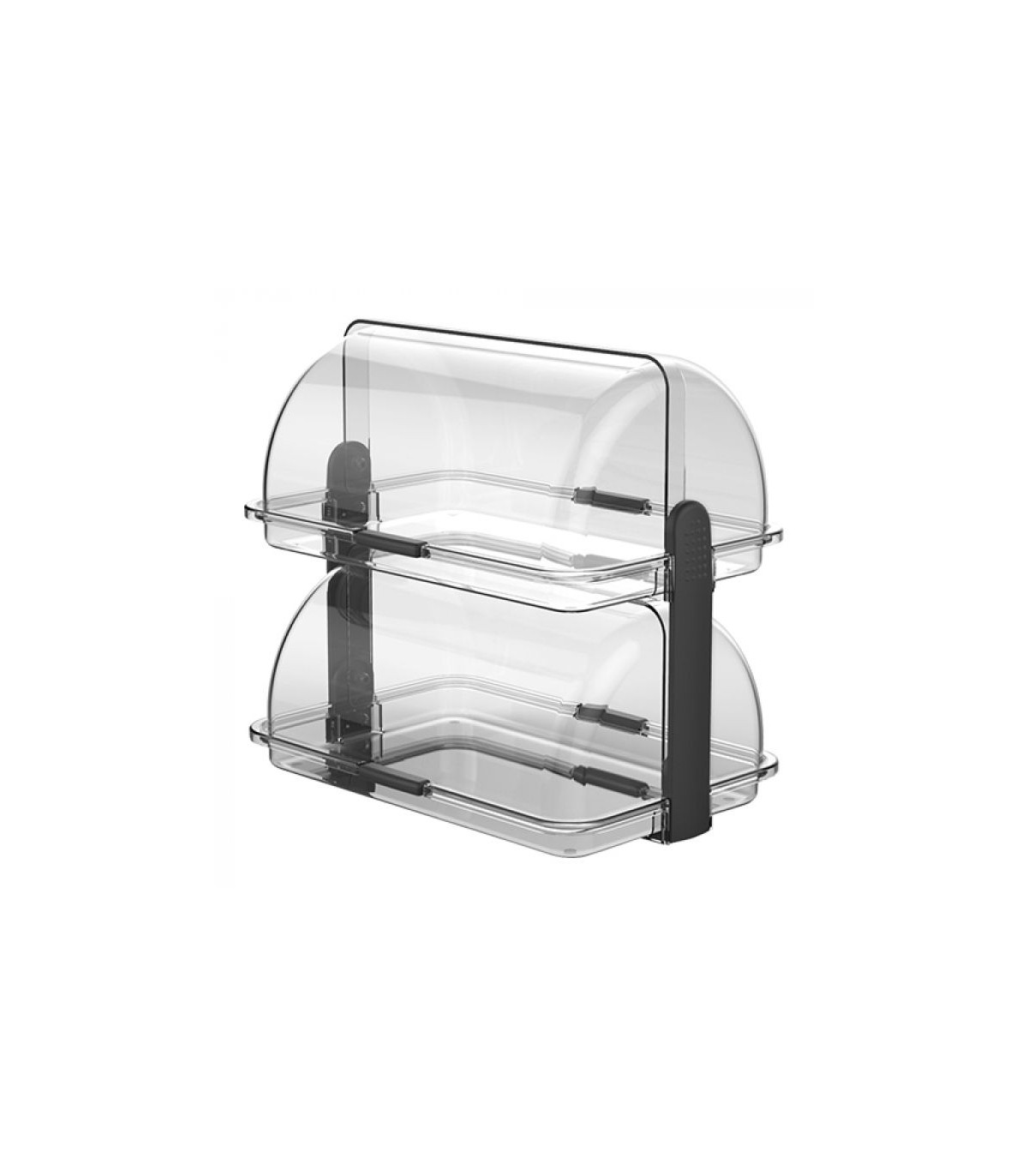 VITRINE DE BUFFET 38X26CM 2 ETAGES TRANSPARENTE CUISIMAT dans ARTICLES DE PRESENTATION