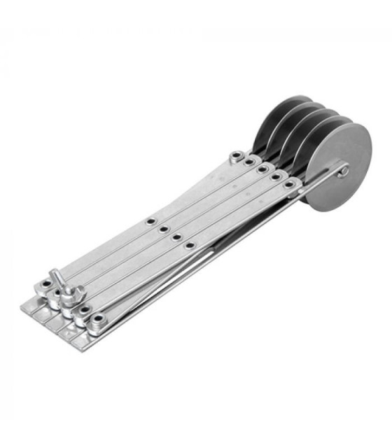 ROULEAU A PATE EXTENSIBLE 5 ROULETTES dans ACCESSOIRES