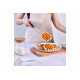 FOURCHETTE A GAUFRE EN ACIER INOX