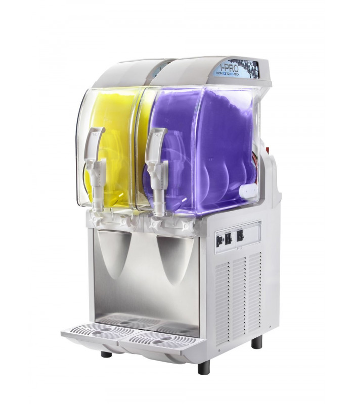 MACHINE A GRANITE 2 CUVES 2X11L / I-PRO2M - BLANCHE SPM dans DISTRIBUTEUR DE BOISSONS
