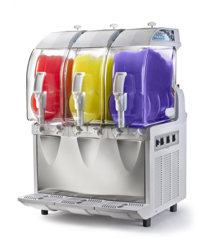 MACHINE A GRANITE 3 CUVES 3X11L / I-PRO3M - BLANCHE SPM dans DISTRIBUTEUR DE BOISSONS