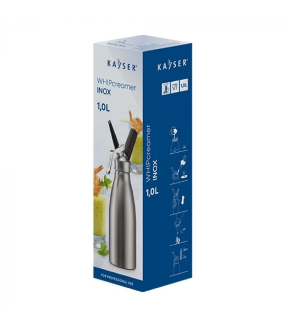 SIPHON A CREME CHANTILLY 1.0LT KAYSER dans SIPHONS