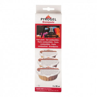 GEL COMBUSTIBLE 3*80GR PYROGEL dans GEL COMBUSTIBLE