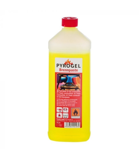 PATE COMBUSTIBLE 1LT PYROGEL dans GEL COMBUSTIBLE