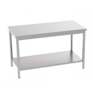 TABLE CENTRALE PC 1200X600X850 A/ ETAGERE AISI 304 dans HORS CLASSEMENT