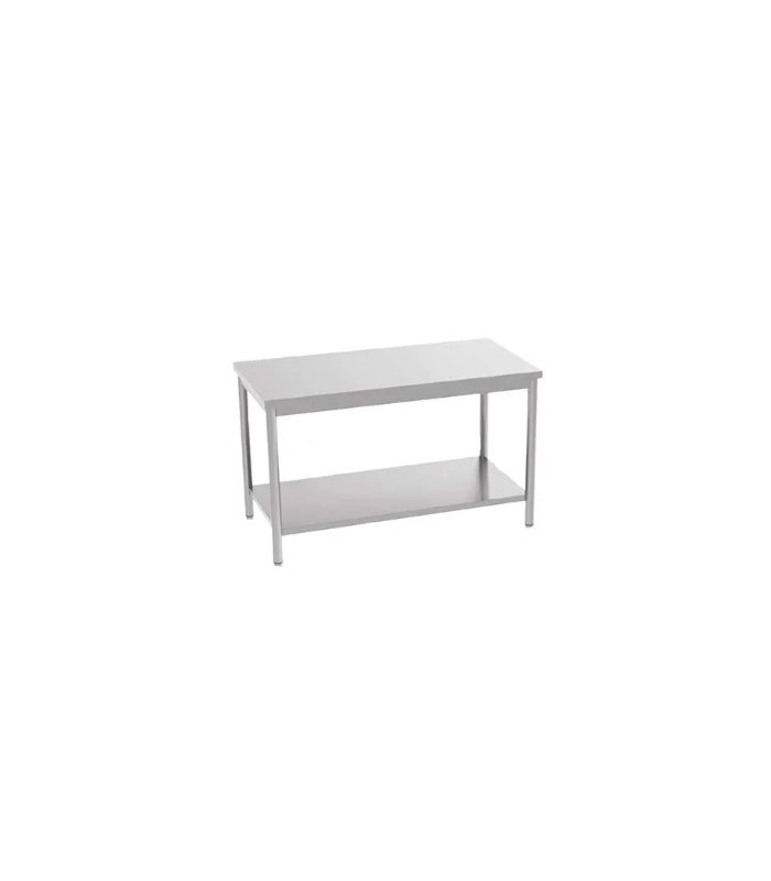 TABLE CENTRALE PC 1200X600X850 A/ ETAGERE AISI 304 dans HORS CLASSEMENT