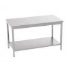 TABLE CENTRALE PC 1200X600X850 A/ ETAGERE AISI 304 dans HORS CLASSEMENT