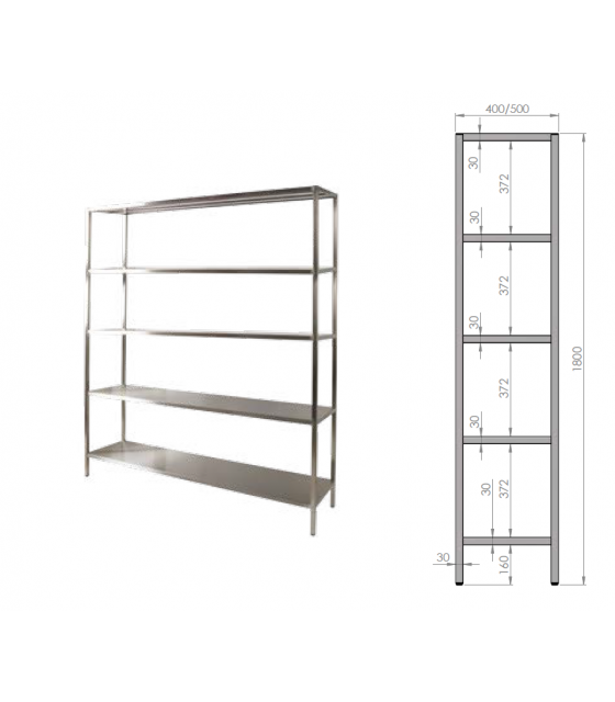 ETAGERE DE SOL 5 NIVEAUX  1100X400H1800 dans HORS CLASSEMENT