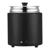 SOUPIERE ELECTRIQUE 10LT NOIRE CATERCHEF dans MARMITE A SOUPE