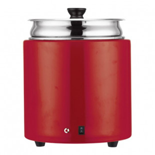 SOUPIERE ELECTRIQUE 10LT ROUGE CATERCHEF dans MARMITE A SOUPE