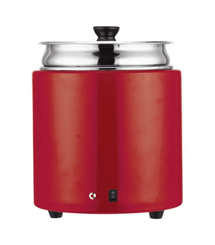 SOUPIERE ELECTRIQUE 10LT ROUGE CATERCHEF dans MARMITE A SOUPE
