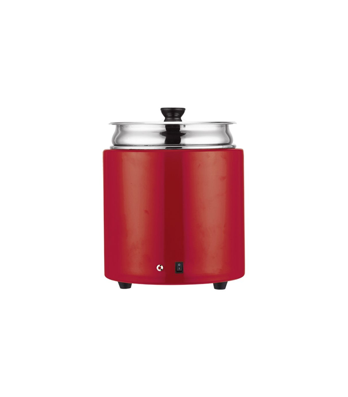 SOUPIERE ELECTRIQUE 10LT ROUGE CATERCHEF dans MARMITE A SOUPE
