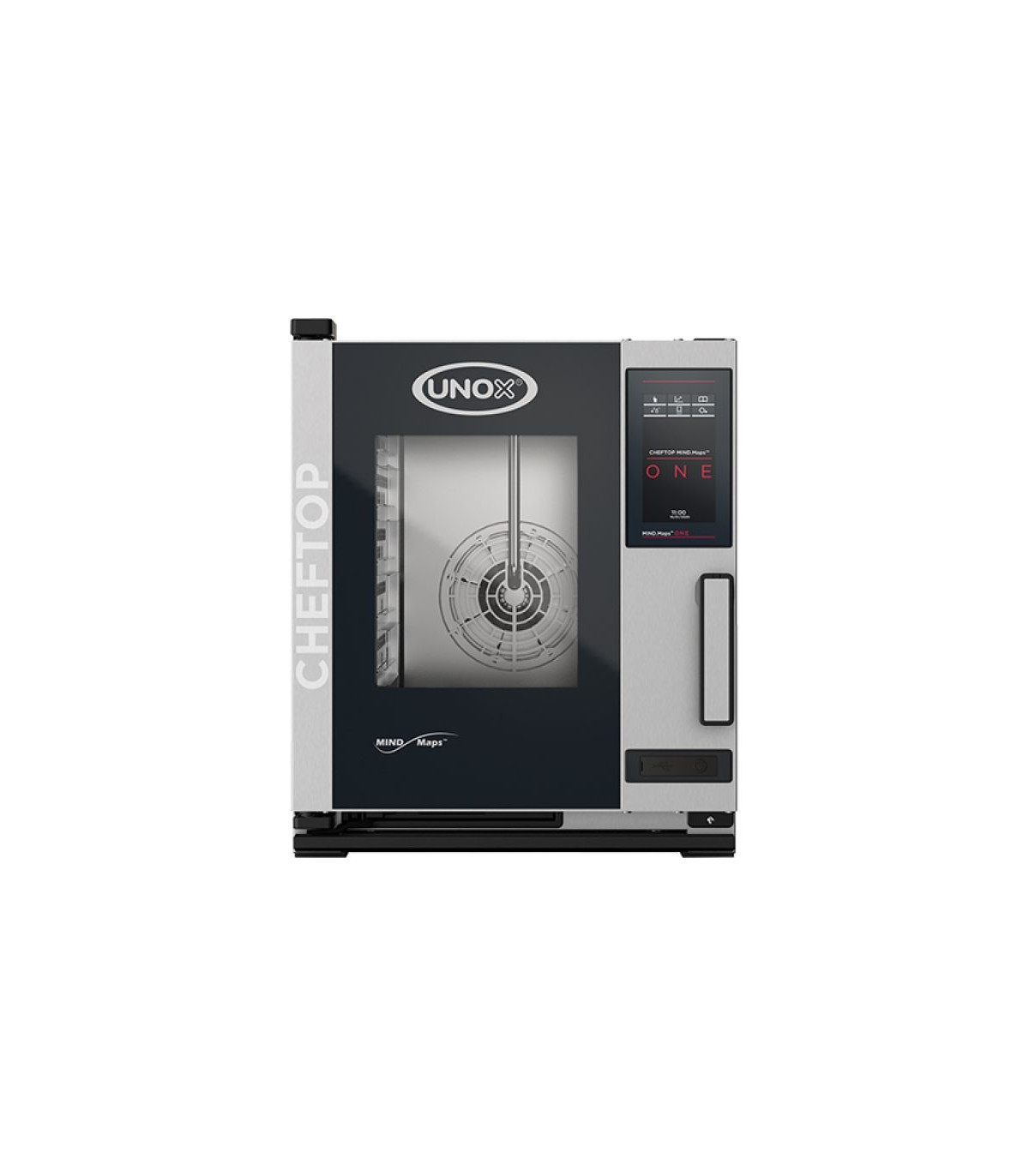 FOUR CHEFTOP MIND.MAPS XECC-0523-E1R 5*GN2/3 230V ONE ELECTRIQUE UNOX dans FOUR CONVECTION