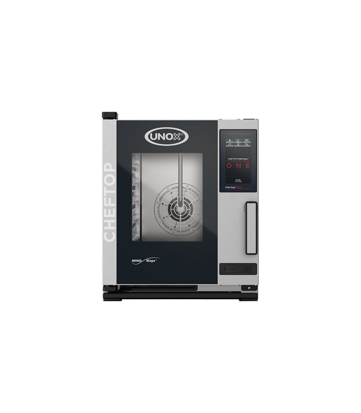 FOUR CHEFTOP MIND.MAPS XECC-0523-E1R 5*GN2/3 400V ONE ELECTRIQUE UNOX dans FOUR CONVECTION