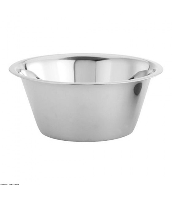 BASSINE DE CUISINE A FOND PLAT Ø28CM INOX 3.5LT CUISIMAT dans BASSINES INOX ET POLYPROPYLENE