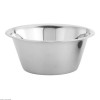 BASSINE DE CUISINE A FOND PLAT Ø28CM INOX 3.5LT CUISIMAT dans BASSINES INOX ET POLYPROPYLENE