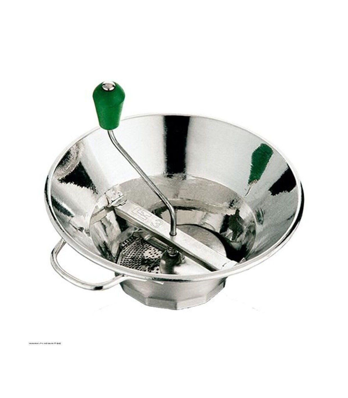 MOULIN BROYEUR Ø31CM AVEC GRILLES Ø14 VERT TELLIER dans ECUMOIRES ET PASSOIRES