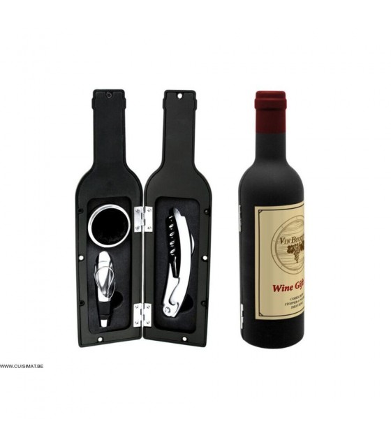 ACCESSOIRES A VIN - COFFRET CADEAU AVEC TIRE-BOUCHON VIN BOUQUET dans DECAPSULEURS ET OUVRE BOUTEILLES