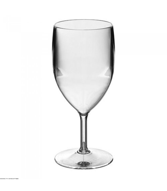 EOL  VERRE A VIN 25CL Ø7.7CM H16.8CM EN POLYCARBONATE PC25 PRESTIGE TOP ROL dans POLYCARBONATE