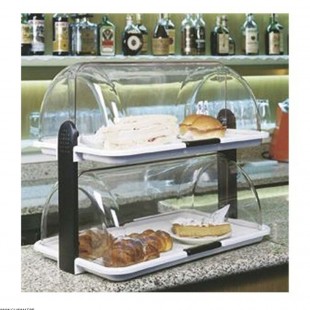 VITRINE BUFFET ROLL TOP 2 ETAGES CUISIMAT  47x32 cm dans ARTICLES DE PRESENTATION