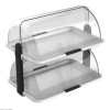 VITRINE BUFFET ROLL TOP 2 ETAGES CUISIMAT  47x32 cm dans ARTICLES DE PRESENTATION