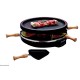 APPAREIL A RACLETTE 6 POELONS + GRILL BRON-COUCKE