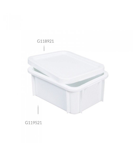 COUVERCLE BAC 12LT ET 15LT BLANC GILAC dans BAC DE TRANSPORT