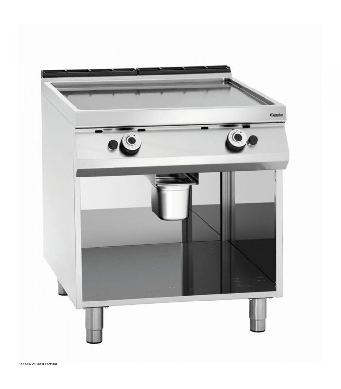 PLAQUE GRILL GAZ LISSE SERIE 900 MASTER BARTSCHER dans GRILLADE ET PLANCHA