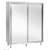 ARMOIRE INOX 140CM P60CM  2 PORTES COULISSANTES BARTSCHER dans ARMOIRES