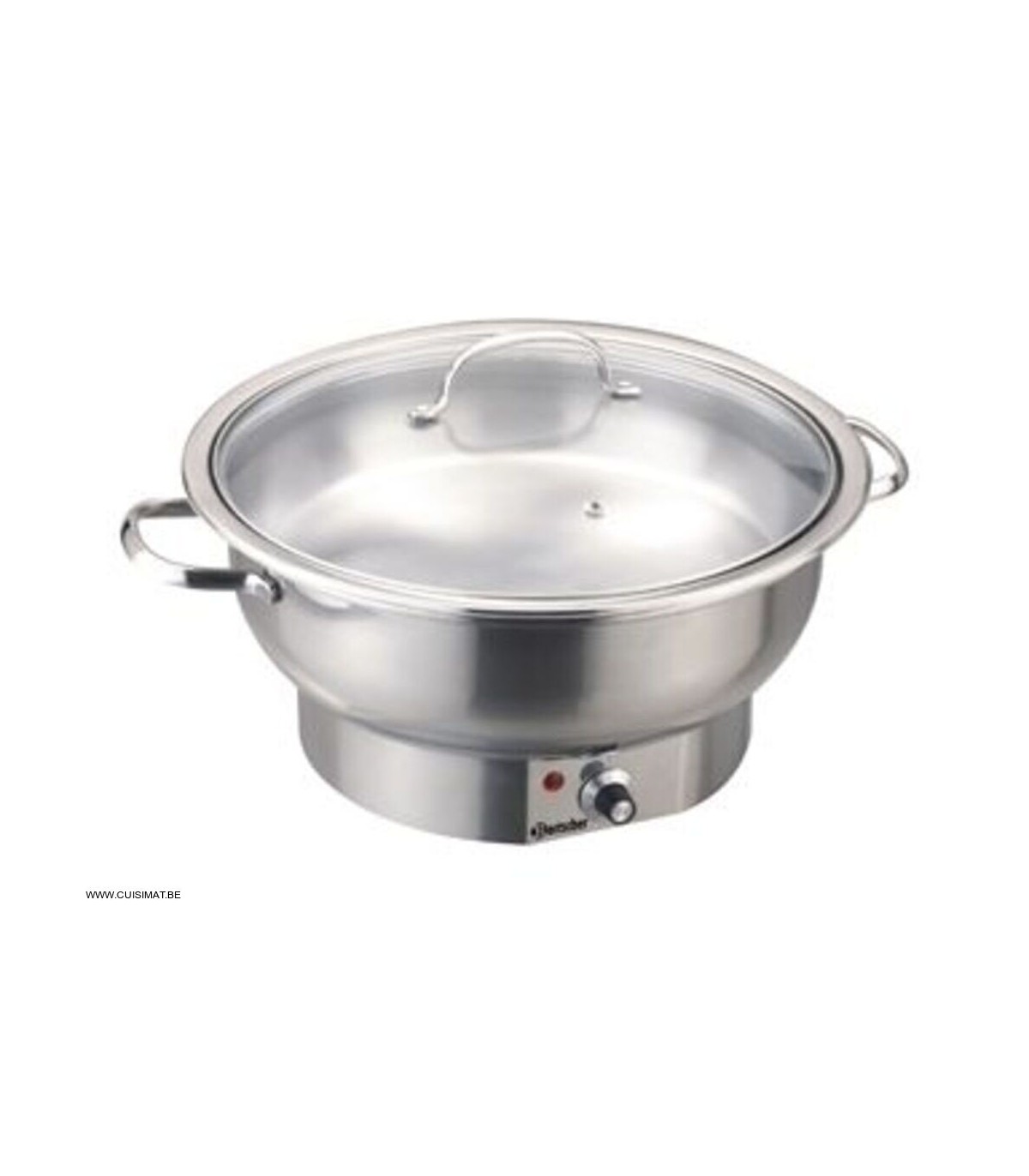 CHAFING DISH ELECTRIQUE ROND INOX 3.8LT BARTSCHER dans CHAFING DISHES