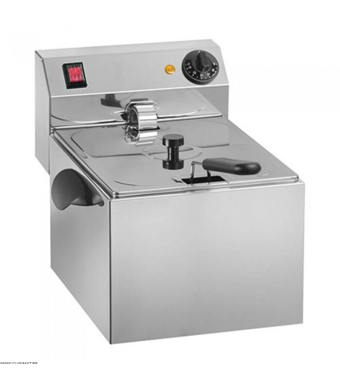 FRITEUSE ELECTRIQUE 6LT TITANIUM CATERCHEF dans ELECTRIQUE