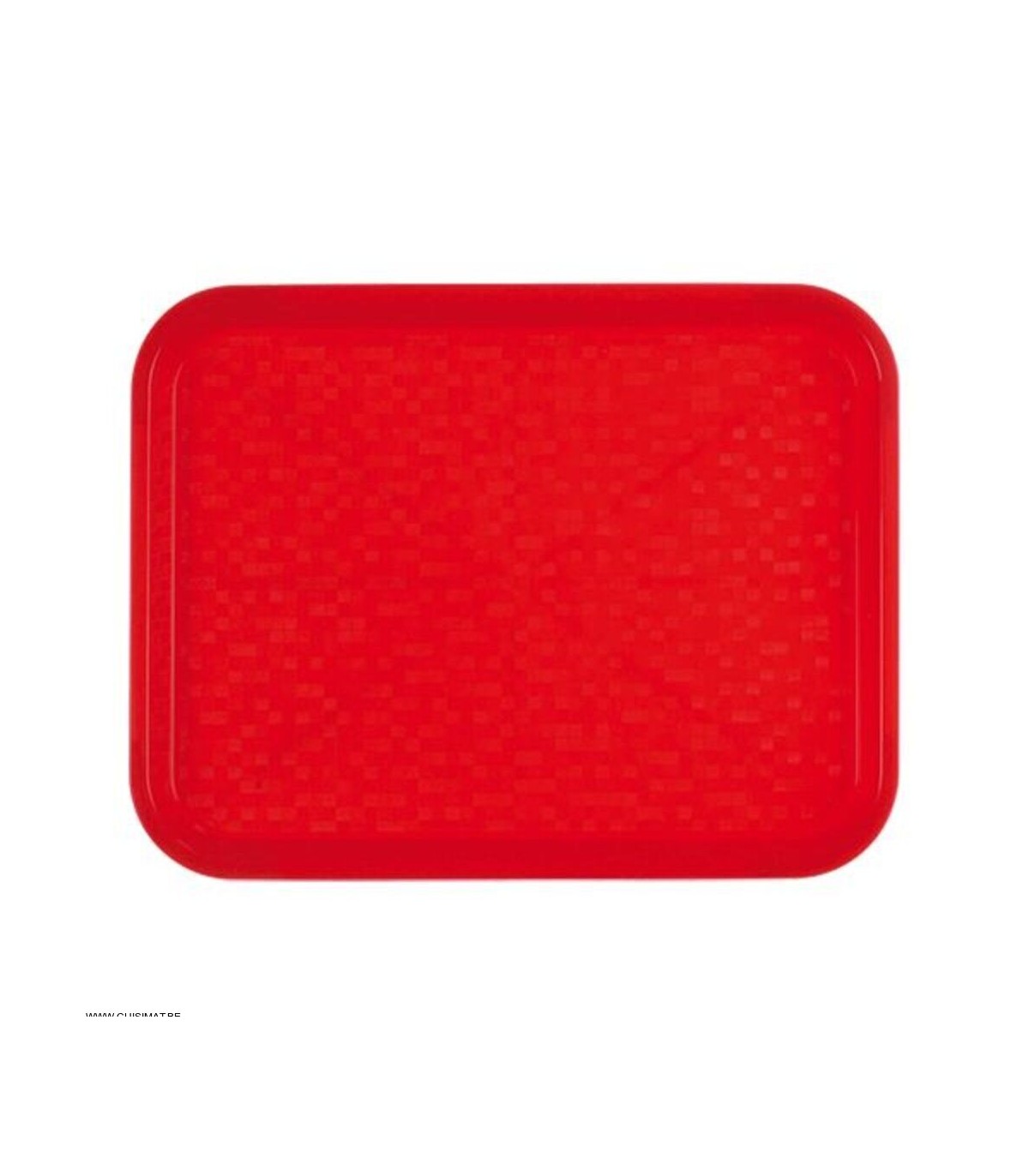 PLATEAU ROUGE 450*350MM ROLTEX dans PRESENTATION DE COMPTOIR