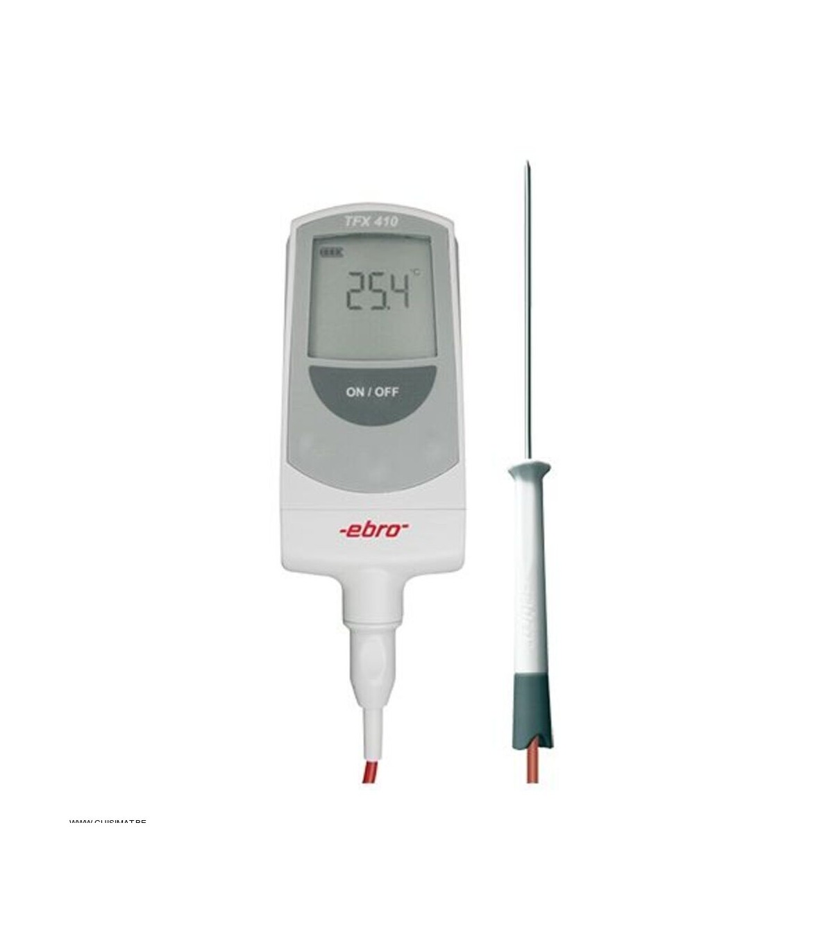 Thermomètre digital avec sonde de capteur +250°C
