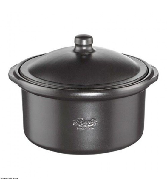 COCOTTE NOIRE Ø14CM AVEC COUVERCLE REGAS dans REGAS
